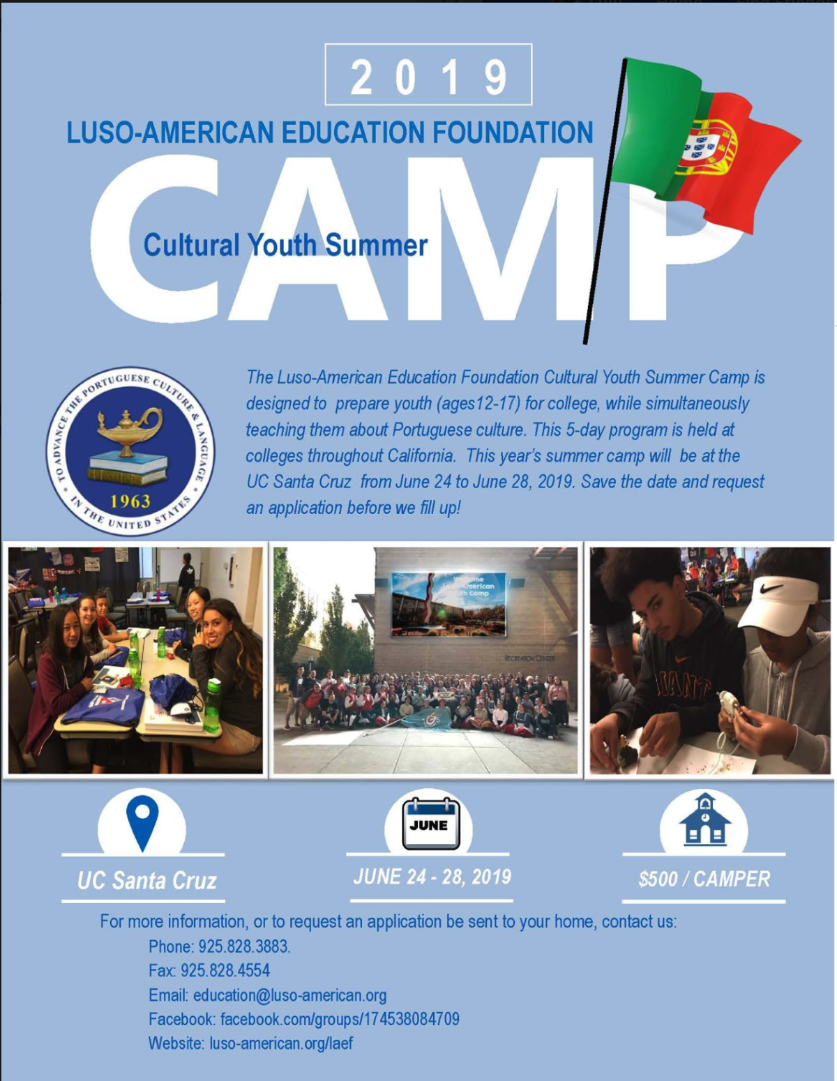 2019 LusoAmerican Education Foundation Cultural Youth